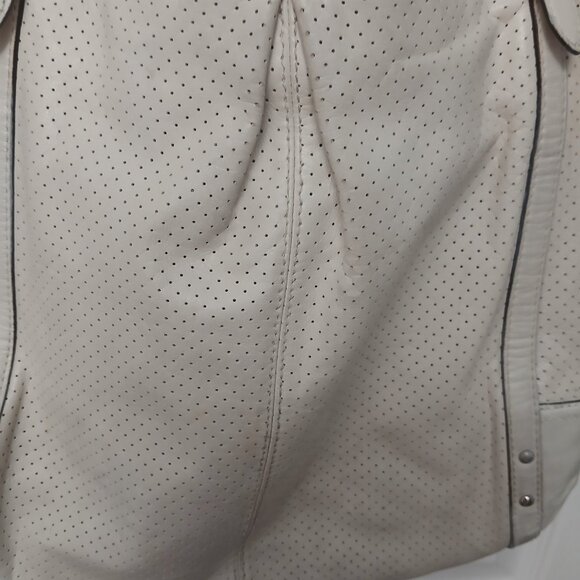 Coach Perforated Leather Hobo🤍 - Picture 8 of 13